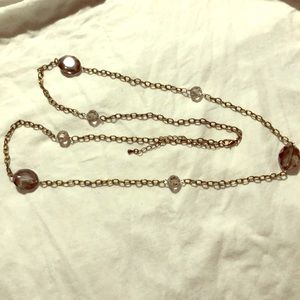 Lampwork Crystal glass fashion necklace